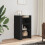 Berkfield Sideboard Black 45x35x75 cm Engineered Wood 1