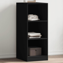 Berkfield Wardrobe Black 48x41x102 cm Engineered Wood