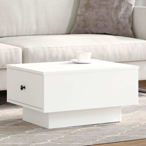 Berkfield Coffee Table White 60x45x31 cm Engineered Wood