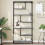 Berkfield Bookcase Grey Sonoma 81x36x176 cm Engineered Wood 1