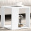 Berkfield Coffee Table White 32x32x30 cm Engineered Wood 1