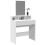 Berkfield Dressing Table with Mirror White 80x41x144.5 cm 1