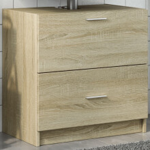 Berkfield Sink Cabinet Sonoma Oak 59x37x59 cm Engineered Wood