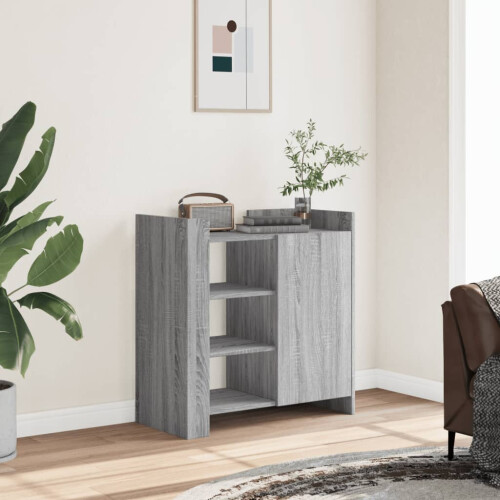 Berkfield Sideboard Grey Sonoma 73.5x35x75 cm Engineered Wood
