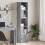 Berkfield Bookcase Grey Sonoma 40x36x189 cm Engineered Wood 1