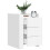 Berkfield Bedside Cabinet White 45x50x65 cm Engineered Wood 1