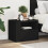 Berkfield Wall-mounted Bedside Cabinet Black 45x30x35 cm 1