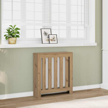 Berkfield Radiator Cover Artisan Oak 78x20x82 cm Engineered Wood