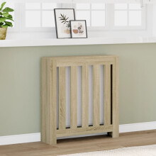 Berkfield Radiator Cover Sonoma Oak 78x20x82 cm Engineered Wood