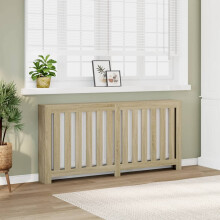 Berkfield Radiator Cover Sonoma Oak 175x20x82 cm Engineered Wood