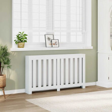Berkfield Radiator Cover White 149x20x82 cm Engineered Wood