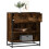 Berkfield Sideboard Smoked Oak 68x35x76 cm Engineered Wood 1