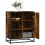 Berkfield Sideboard Smoked Oak 62x35x76 cm Engineered Wood 1