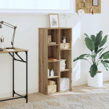 Berkfield Bookcase Artisian Oak 50x25x105 cm Engineered Wood