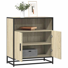 Berkfield Sideboard Sonoma Oak 68x35x76 cm Engineered Wood