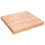 Berkfield Bathroom Countertop Light Brown 60x60x(2-6) cm Treated Solid Wood 2
