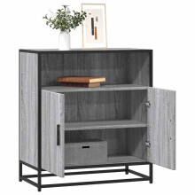 Berkfield Sideboard Grey Sonoma 68x35x76 cm Engineered Wood