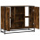 Berkfield Sideboard Smoked Oak 92x35x76 cm Engineered Wood 1