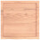 Berkfield Bathroom Countertop Light Brown 60x60x(2-6) cm Treated Solid Wood 4