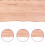 Berkfield Bathroom Countertop Light Brown 60x60x(2-6) cm Treated Solid Wood 5