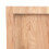 Berkfield Bathroom Countertop Light Brown 60x60x(2-6) cm Treated Solid Wood 6