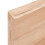 Berkfield Bathroom Countertop Light Brown 60x60x(2-6) cm Treated Solid Wood 7