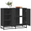 Berkfield Sideboard Black 92x35x76 cm Engineered Wood 1