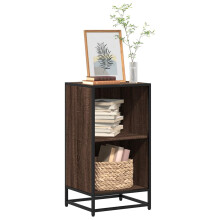 Berkfield Book Cabinet Brown Oak 40x35x76 cm Engineered Wood