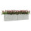 Berkfield Garden Raised Bed 320x40x77 cm Galvanized Steel Silver 3