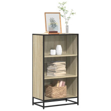 Berkfield Book Cabinet Sonoma Oak 60x35x107.5 cm Engineered Wood