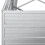 Berkfield Garden Raised Bed 320x40x77 cm Galvanized Steel Silver 6