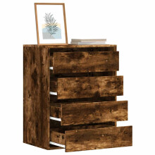 Berkfield Corner Chest of Drawers Old Wood 60x41x76 cm Engineered Wood