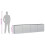 Berkfield Garden Raised Bed 320x40x77 cm Galvanized Steel Silver 8