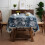 Stylish Florals Pattern Tablecloth Waterproofs-150 150cm SL 7