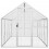 Berkfield Aviary Silver 1.79x4x1.85 m Aluminium 3