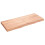 Berkfield Bathroom Countertop Light Brown 120x50x(2-6)cm Treated Solid Wood 2