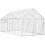 Berkfield Aviary Silver 1.79x4x1.85 m Aluminium 5