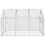 Berkfield Aviary Silver 1.79x3x1.85 m Aluminium 4
