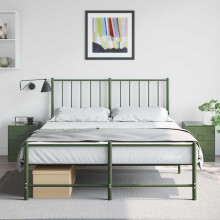 Berkfield Bedside Cabinets 2 pcs Green 34.5x39x44 cm Steel