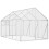 Berkfield Aviary Silver 1.79x3x1.85 m Aluminium 5