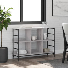 Berkfield Sideboard Grey Sonoma 102x32x73.5 cm Engineered Wood