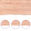 Berkfield Bathroom Countertop Light Brown 120x50x(2-6)cm Treated Solid Wood 6