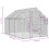 Berkfield Aviary Silver 1.79x3x1.85 m Aluminium 7