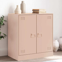 Berkfield Sideboard Pink 67x39x73 cm Steel