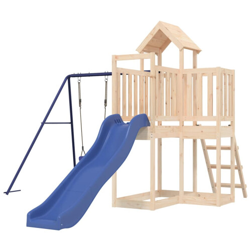 Berkfield Outdoor Playset Solid Wood Pine 2