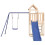 Berkfield Outdoor Playset Solid Wood Pine 4