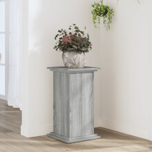 Berkfield Plant Stand Grey Sonoma 33x33x60 cm Engineered Wood