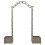 Berkfield Garden Pergola with Planter Grey Solid Firwood 4
