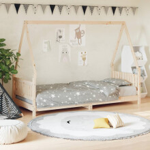 Berkfield Kids Bed Frame 80x200 cm Solid Wood Pine