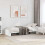 Berkfield Bed Frame without Mattress White 90x190 cm Single Engineered Wood 1